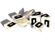 Set Gleitstücke Türscheiben