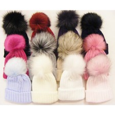 KINDER STRICK BOMMEL MÜTZE