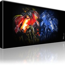 Pferd Bild auf Leinwand