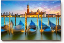 Sinus Art Wandbild Gondeln