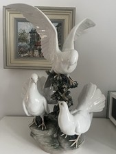 Porzellan Figur Tauben Lladro 