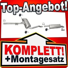 Auspuff für VW PASSAT B5 FL 1.9 TDI 130PS 2.0 TDI Auspuffanlage
