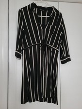 Only Kleid, schwarz gestreift