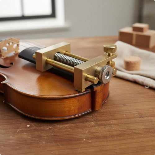 Geigenreparaturklemme messing - geigenreparaturklemme,,
