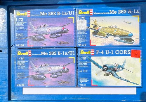 Vier revell modellbausatz - modellbausatz, 1:72
