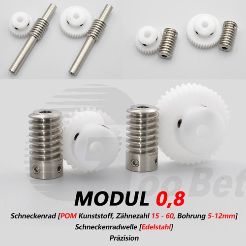 Mod schneckenrad pom - schneckenrad,
