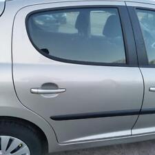 Peugeot 207 W Tür Autotür Rohbautür  hinten rechts Rohbau ETS Aschgrau DELLE