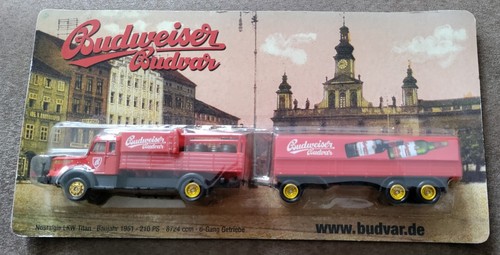 Budweiser budvar sammlertruck - budweiser,