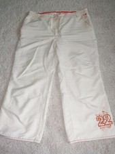 Hose Sporthose Freizeithose Welnesshose Laufhose Fitnesshose tshibo Gr. 36 weiß 