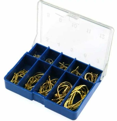 100 haken größen box set - 10,