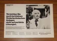 Seltene Werbung MANNESMANN