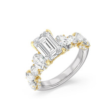 14K Multi Tone Gold Ring Lab