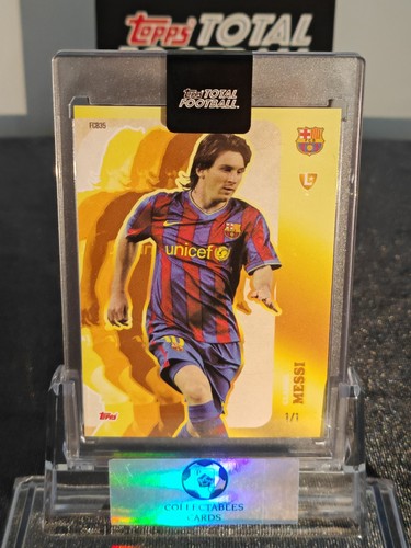 Topps lionel messi gold - 1/1,