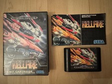 HELLFIRE SEGA MEGA DRIVE Spiel in OVP, CiB aus privater Sammlung