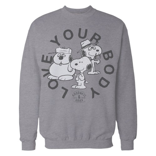 Peanuts snoopy love your body - your,