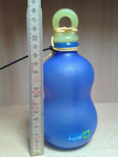 KOZIOL Trinkflasche blau gelb