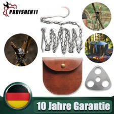 Dreibeinhalter für Äste Outdoor Bushcraft Camping Lagerfeuer Grill BBQ Survival