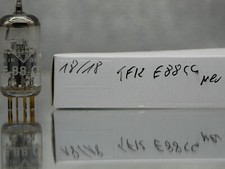 1x Telefunken  E88CC CCA 50th NOS/ testet Ulm Stamp TAB Röhre Tube Tube NOS 07