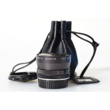 Minolta UW Rokkor-PG 1:9.5 f=18mm Fisheye Objektiv - Made in Japan