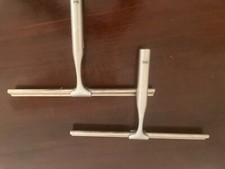 Edelstahl Duschabzieher, Fensterabzieher Badwischer Fensterwischer TCM 2 Stück