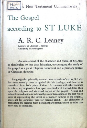 Commentary the gospel - a,