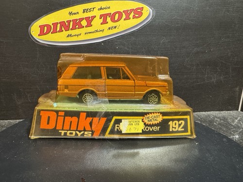 Dinky toys range - toys, bronze