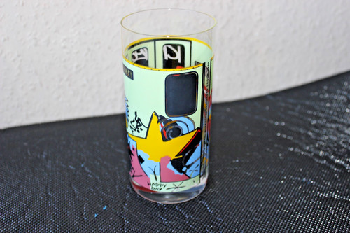 Saft milch glas dirty - saft/milch, 6"dirty