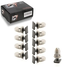 10x BEFESTIGUNGS CLIPS DRUCKKNOPF FÜR MERCEDES W202 EINSTIEGSLEISTEN KLAMMER