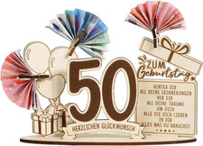 Geldgeschenke 50. Geburtstag