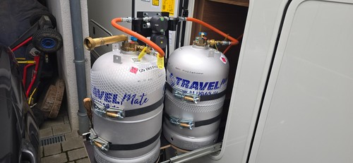Alu gasflaschen 2x - 11, lpg