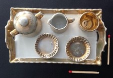 Puppenstuben Geschirr antik 