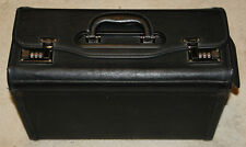 schwarzer Aktenkoffer Koffer mit Zahlenschlössern 