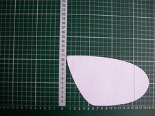 Außenspiegel Spiegelglas Ersatzglas BMW 5er E60 ab 2003 Sport Spiegel M3 Re asph