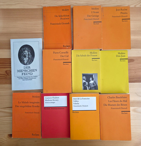 Reclam konvolut französische - reclam,