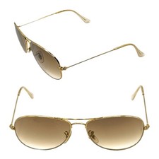 Ray Ban Cockpit - Gold / Braun