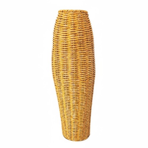 Vase rattanoptik für - in,