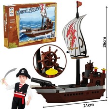 Piratenschiff Bausatz mit