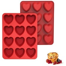 Muffins Backform Herz, 2