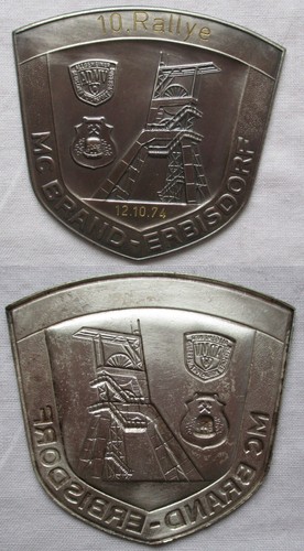 Ddr plakette rallye mc - plakette, 10.