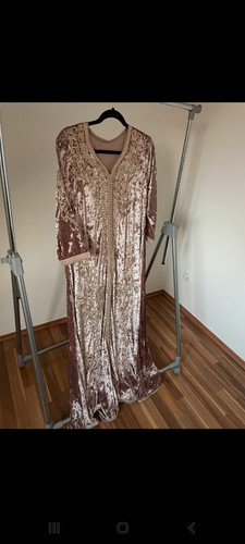 Marokkanische kaftan samt - marokkanische,