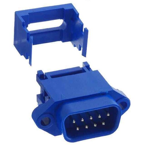 Conn sub rcpt 9pos idc - conn,