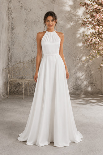 Brautkleid ivory a - –, a-linie