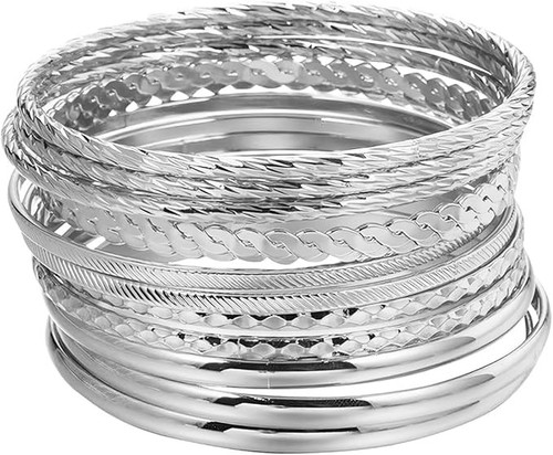 Armreif set legierung 8cm - legierung, 6,8cm
