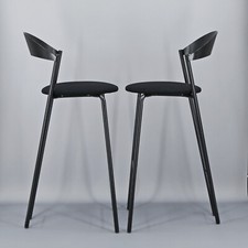 Design Bar-Hocker 'Fly Line Carré vi' (Flyline)  Italy schwarz (Vela 137 A)