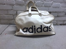 ADIDAS Sporttasche Tasche groß vintage 60er 70er Jahre Reisetasche Kunstleder