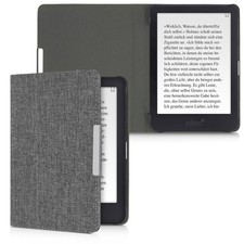 Hülle für Tolino Shine 3 Stoff eReader Klapphülle e Reader Case Schutzhülle Book