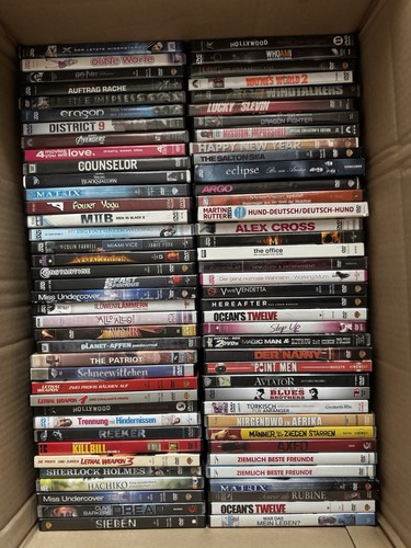 Große dvd sammlung viele - große, sammlung: