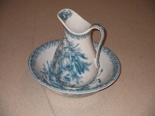 Antikes Waschschüssel Set von