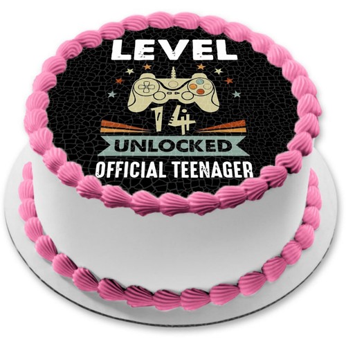 Geburtstag tortenaufleger - 14.geburtstag,