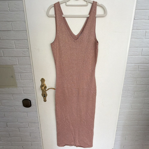 Amisu damen strickkleid rosa - amisu,